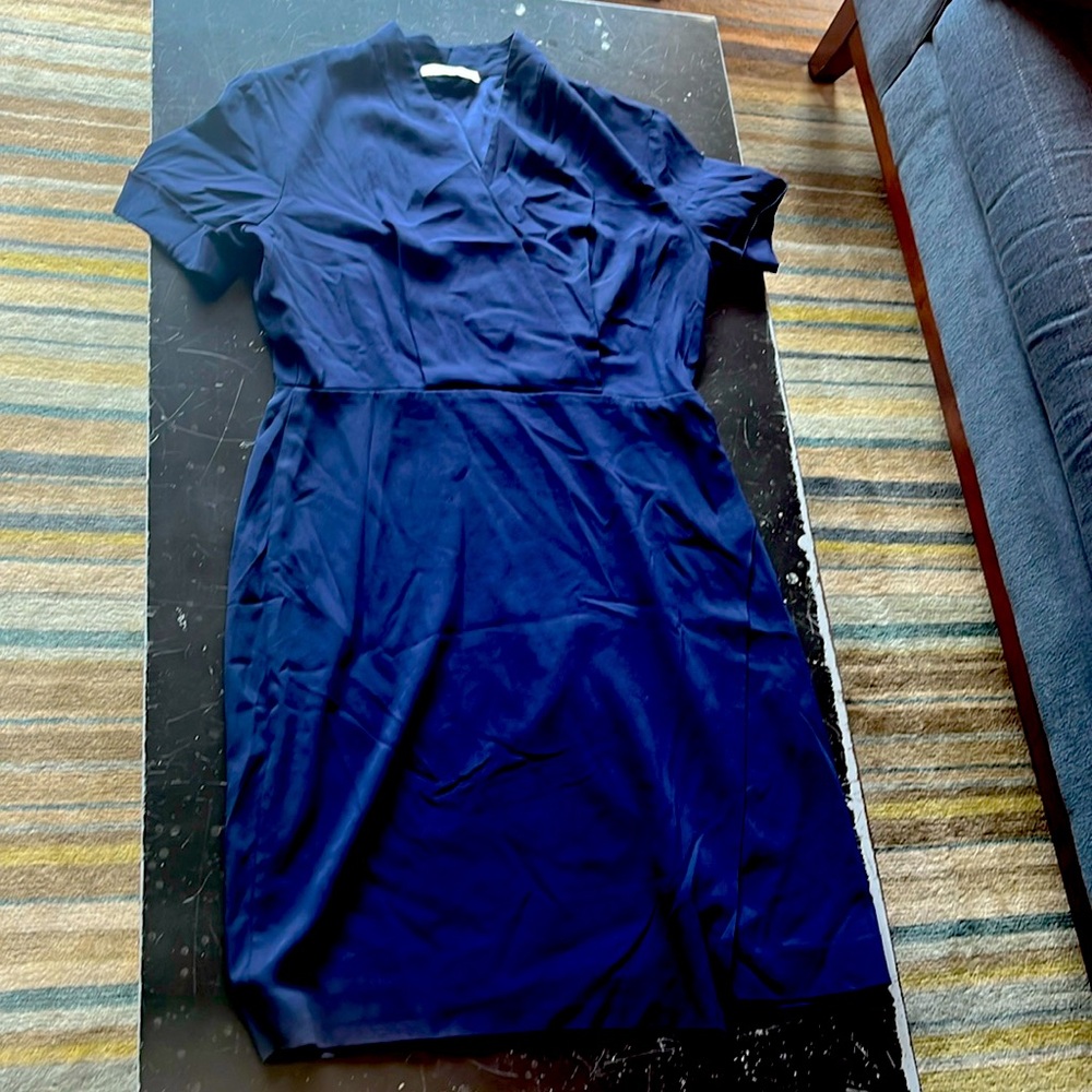 MM Lafleur The Tory Dress in Navy Blue